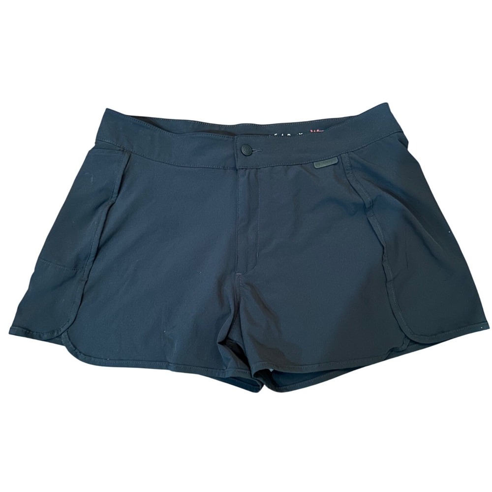 Wrangler ATG Shorts Womens Black All Terrain Gear Hiking Performance Size 16